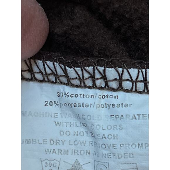 Burton Women's Size Medium Brown Zip Front Long Sleeve Sweatshirt Jacket - Picture 3 of 6